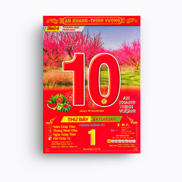 In lịch tết giá rẻ ở Hải Phòng