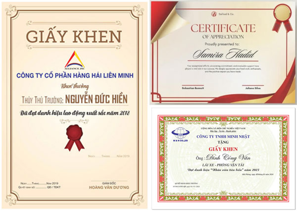 in phoi giay khen can luu y dieu gi