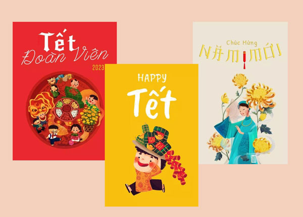In thiệp chúc mừng năm mới đẹp tại Hải Phòng