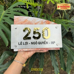 BIỂN SỐ NHÀ - SN0003